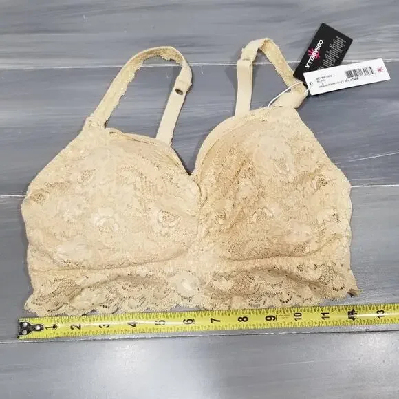 Cosabella Never Say Never Mommie Nursing Bra Maternity Blush Lace Large - Picture 9 of 12